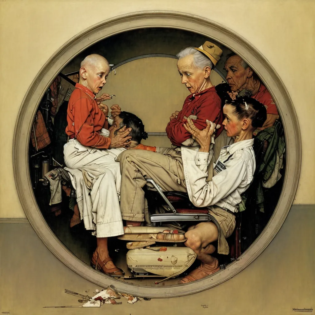 1964 - The Problem We All Live With - Norman Rockwell